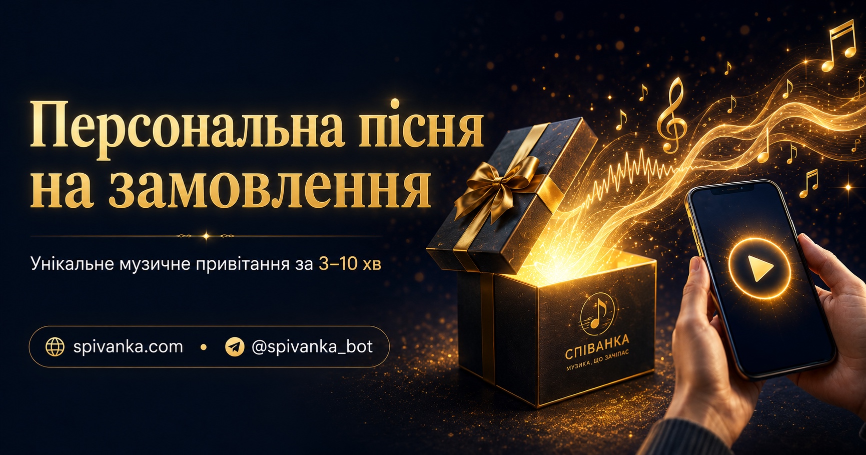 Пісня на замовлення в подарунок — Співанка